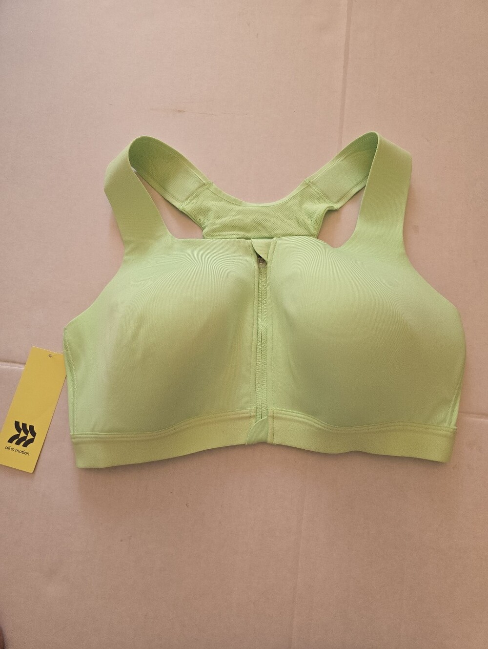 All In Motion High Support Sports Bra Size 40 C In Light Green